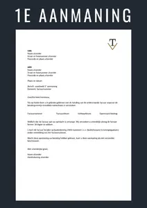 Aanmaning Sturen | Hoe stuur je een Aanmaning | Voorbeeld Aanmaningen | Procedure Aanmaning en Incassotraject