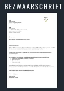 Bezwaarschrift Voorbeeld | Maak Bezwaar tegen een Beslissing met onze Voorbeeld Brieven | Algemene Teksten | Voorbeeld Zinnen | Bezwaarschrift Beginnen  