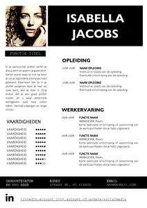 CV voorbeeld 28, gratis CV templates in Word, ga direct aan de slag en maak binnen een handomdraai je CV met behulp van onze voorbeelden. 