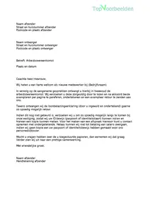 Begeleidende brief, 6 voorbeeldbrieven ter inspiratie