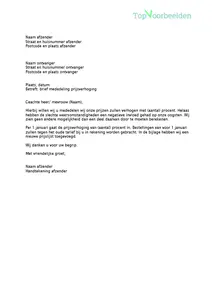 Brief mededeling, 4 voorbeeld brieven om een mededeling te sturen. Bekijk en download de gratis voorbeelden. 