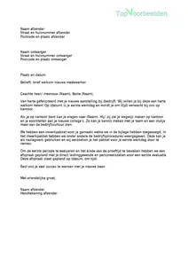 Brief welkom nieuwe medewerker, 3 voorbeeld brieven om een nieuwe medewerker welkom te heten. Bekijk en download de gratis voorbeelden. 