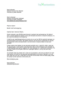 Brief werkweigering, 3 voorbeeld brieven voor werkweigering, de verschillende waarschuwingen en ontslag op staande voet, bekijk en download de gratis voorbeeld documenten. 