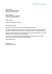 Brief zorgverlof, 2 voorbeeld brieven voor de aanvraag van kortdurend en langdurig zorgverlof. Bekijk en download de gratis voorbeelden. 