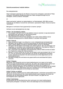 Bruikleenovereenkomst, verschillende contracten zoals een leaseovereenkomst als aanvulling op de arbeidsovereenkomst.  