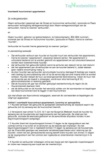 Op zoek naar een voorbeeld huurcontract? Download vandaag nog ons gratis voorbeeld huurovereenkomst en maak snel en eenvoudig je eigen huurovereenkomst.