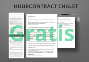 Huurcontract chalet, een voorbeeld contract voor het verhuren van je vakantiewoning. Bekijk en download het gratis voorbeeld. 