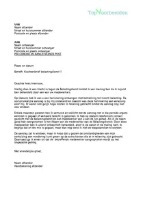 Klachtenbrief Belastingdienst, 2 voorbeeld brieven om een klacht in te dienen bij de Belastingdienst. Bekijk en download de gratis voorbeelden. 