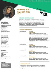 Het perfecte CV, gratis voorbeelden van een modern cv template. Een ruim aanbod van verschillende voorbeelden om gratis te downloaden. Simpel en 100% gratis!