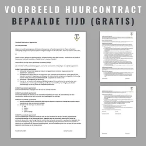Voorbeeld Huurcontract appartement, bekijk en download het gratis voorbeeld van een huurovereenkomst van een gestoffeerde woning. 