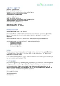 Voorbeeld offerte adviesbureau, gratis voorbeelden van offertes, brieven, contracten en nog veel meer. 