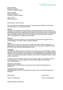 Voorbeeld offerte freelancer, diverse voorbeeld offertes in Word en Excel. Bekijk en download de gratis voorbeelden. 