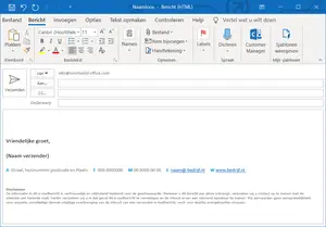 Voorbeeld disclaimer, bekijk 6 verschillende voorbeelden van een disclaimer. Deze staan onder aan de email om duidelijkheid over de ontvangst van de mail te geven. 