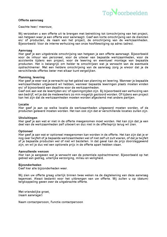 voorbeeld-offerte