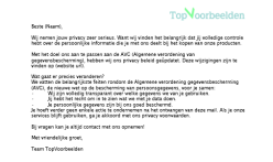 Zakelijke brief