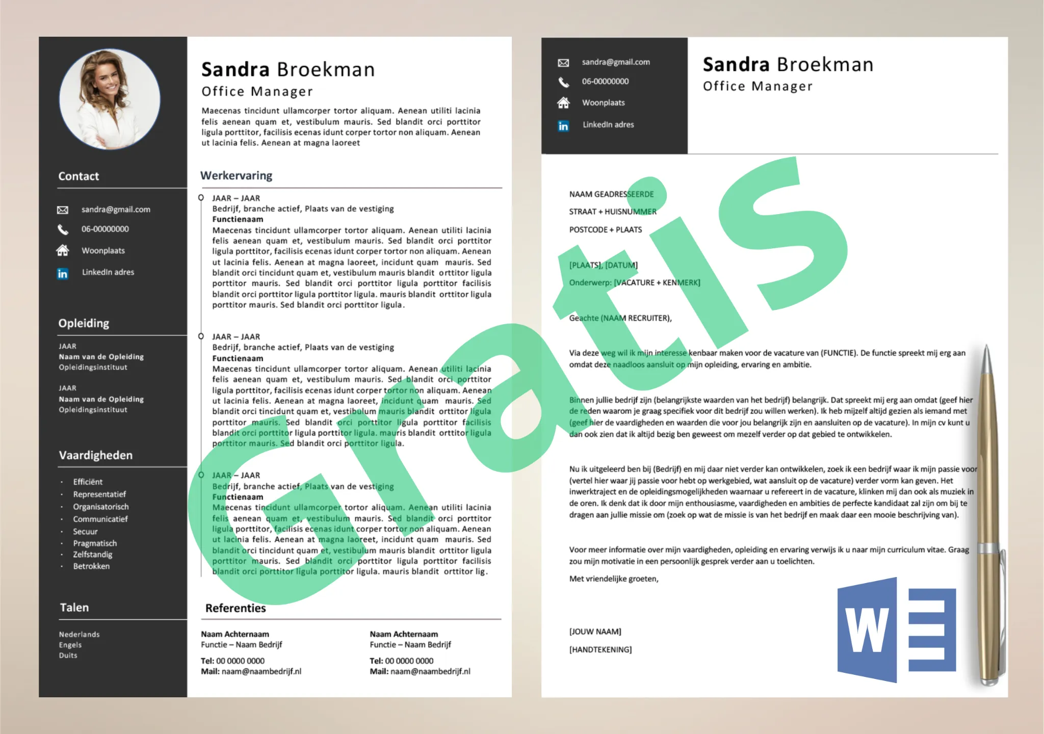 CV-Maken-Grartis-Voorbeeld-3 CV-Maken-Grartis-Voorbeeld-3