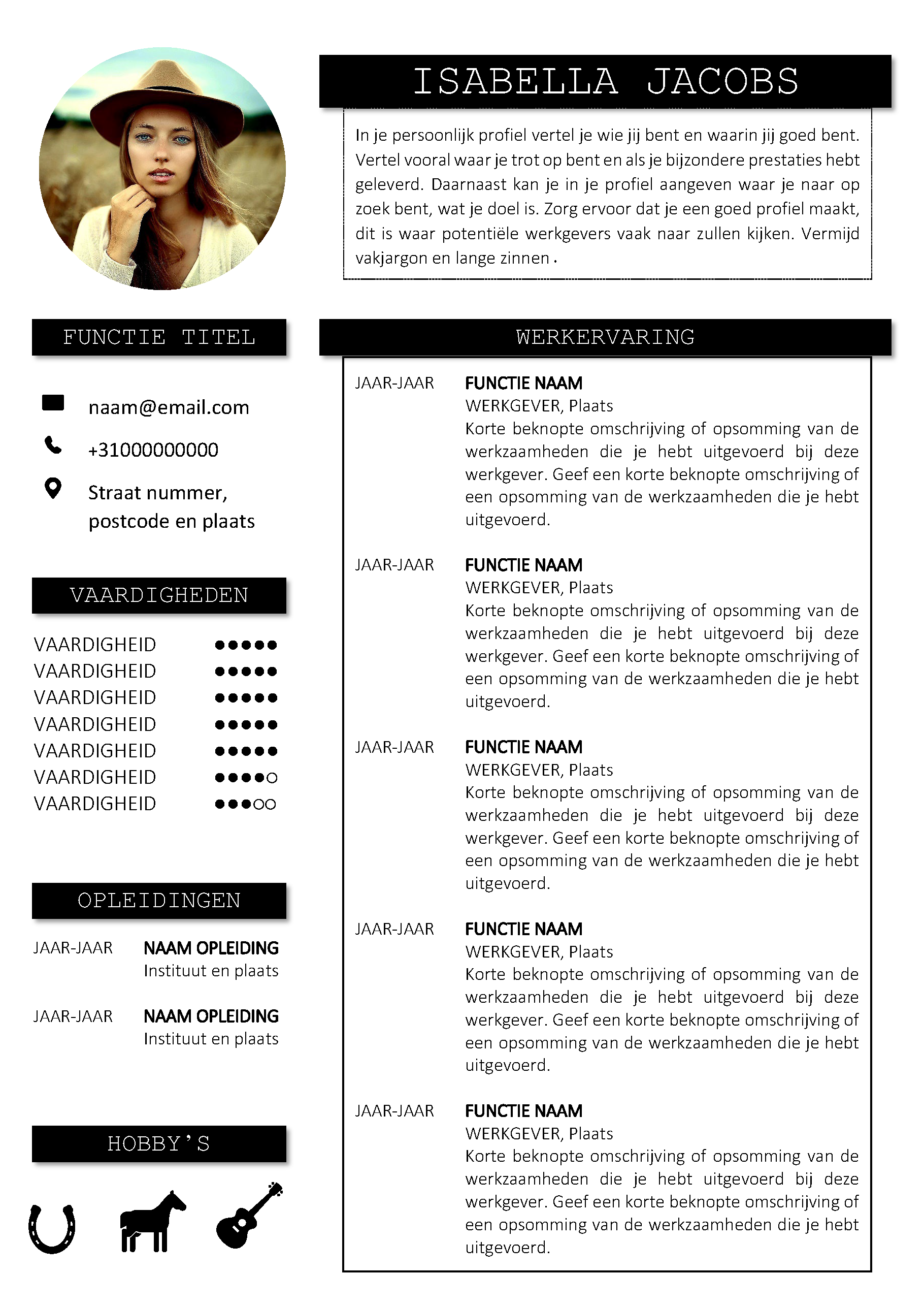 CV Voorbeelden