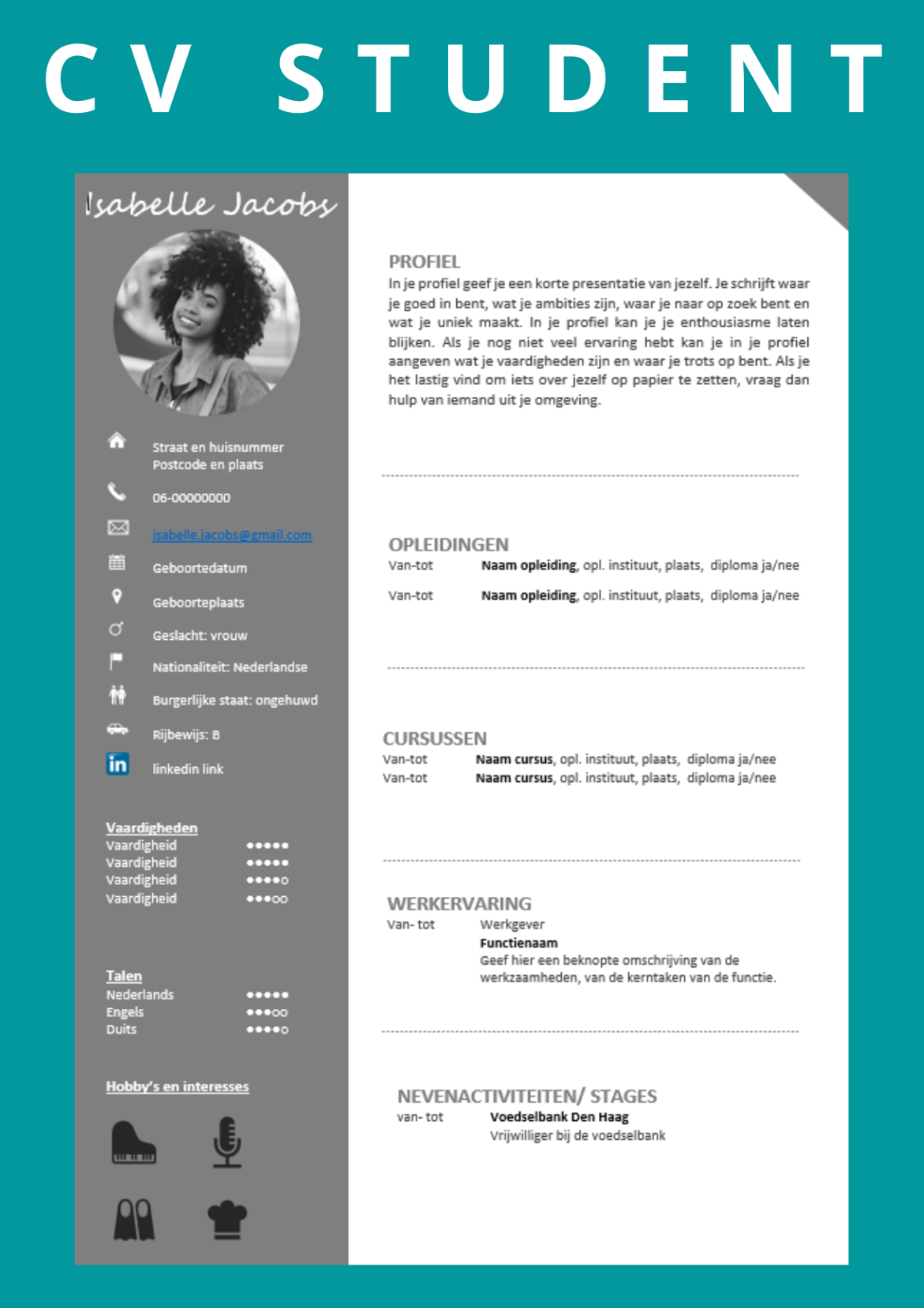 CV-voorbeeld-student-3