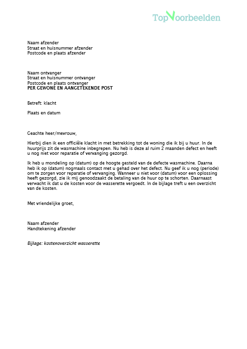 Brief Opstellen - Drone Fest