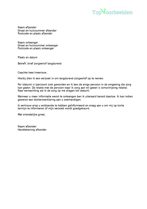 Zakelijke Brief