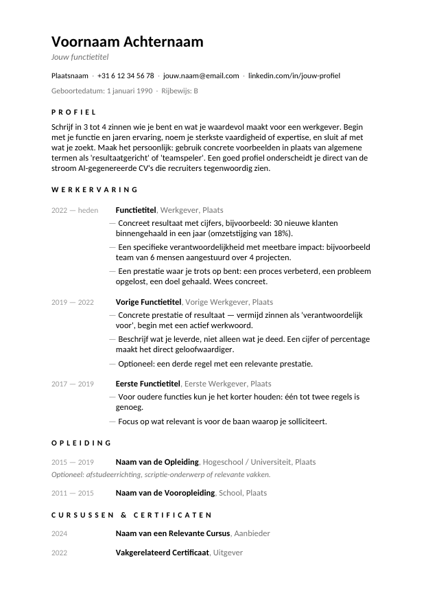 cv-template-minimalistisch-ats-2026