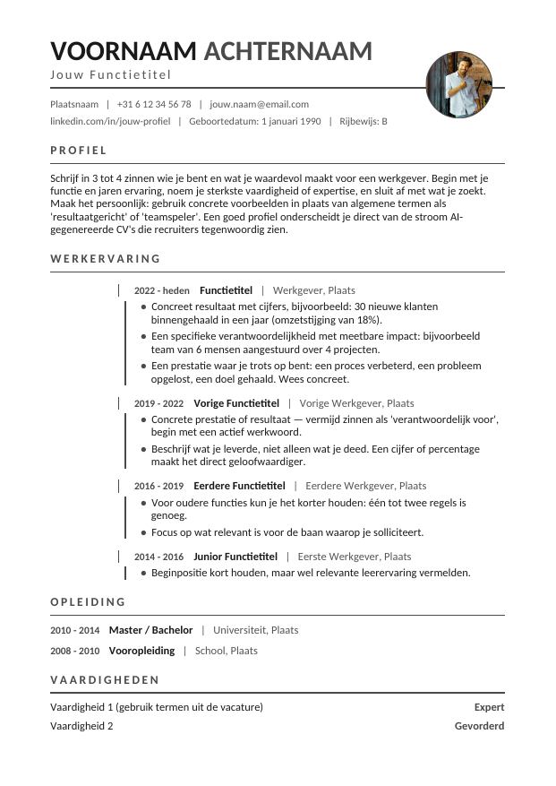 cv-template-tijdlijn-ervaren-2026