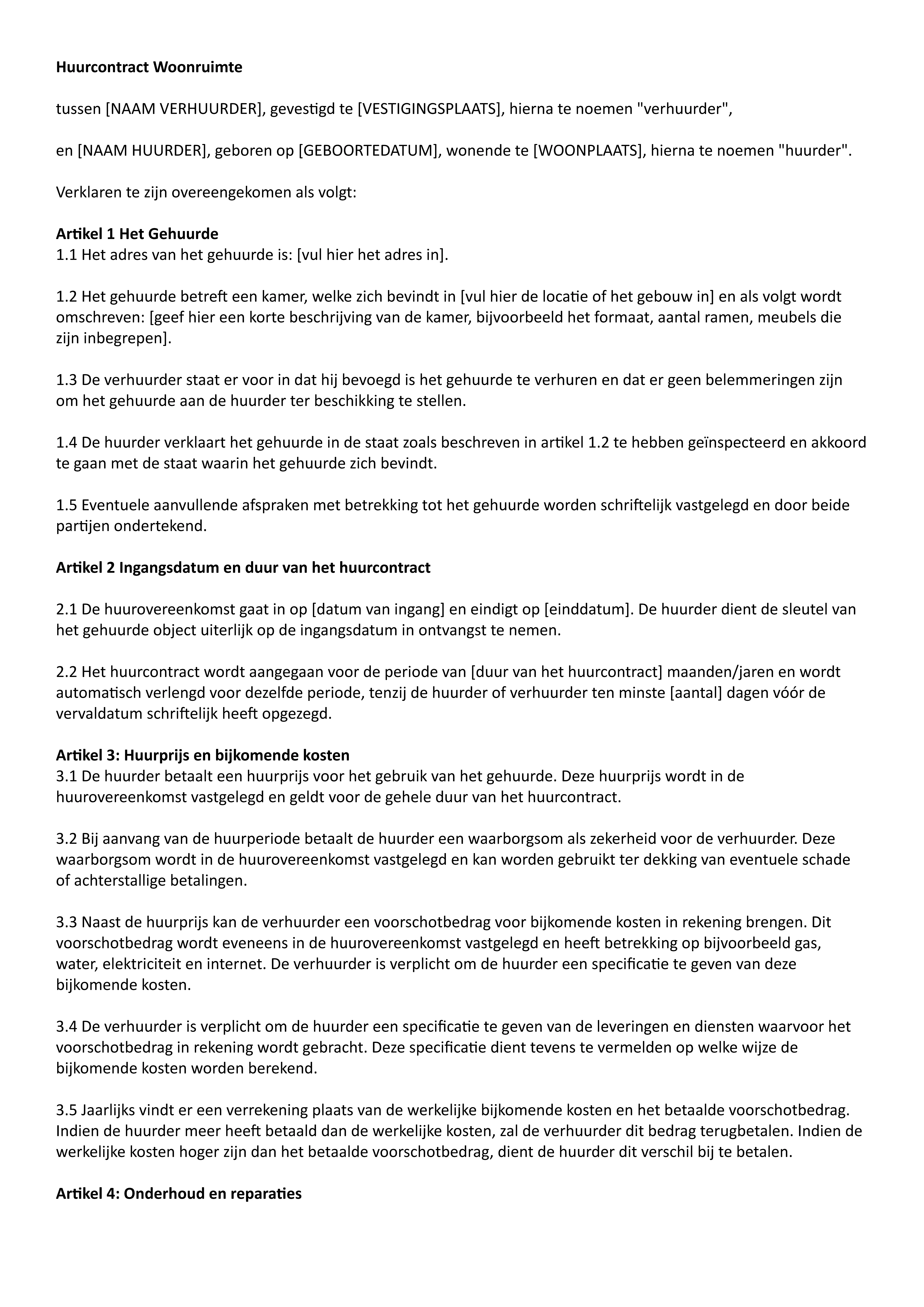 huurcontract-kamer_Pagina_1