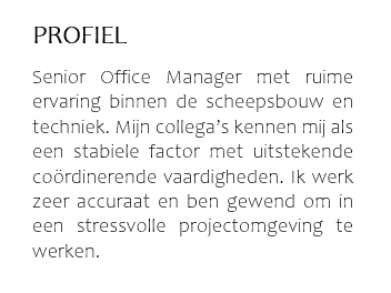 lettertype op je cv candara lettertype op je cv candara